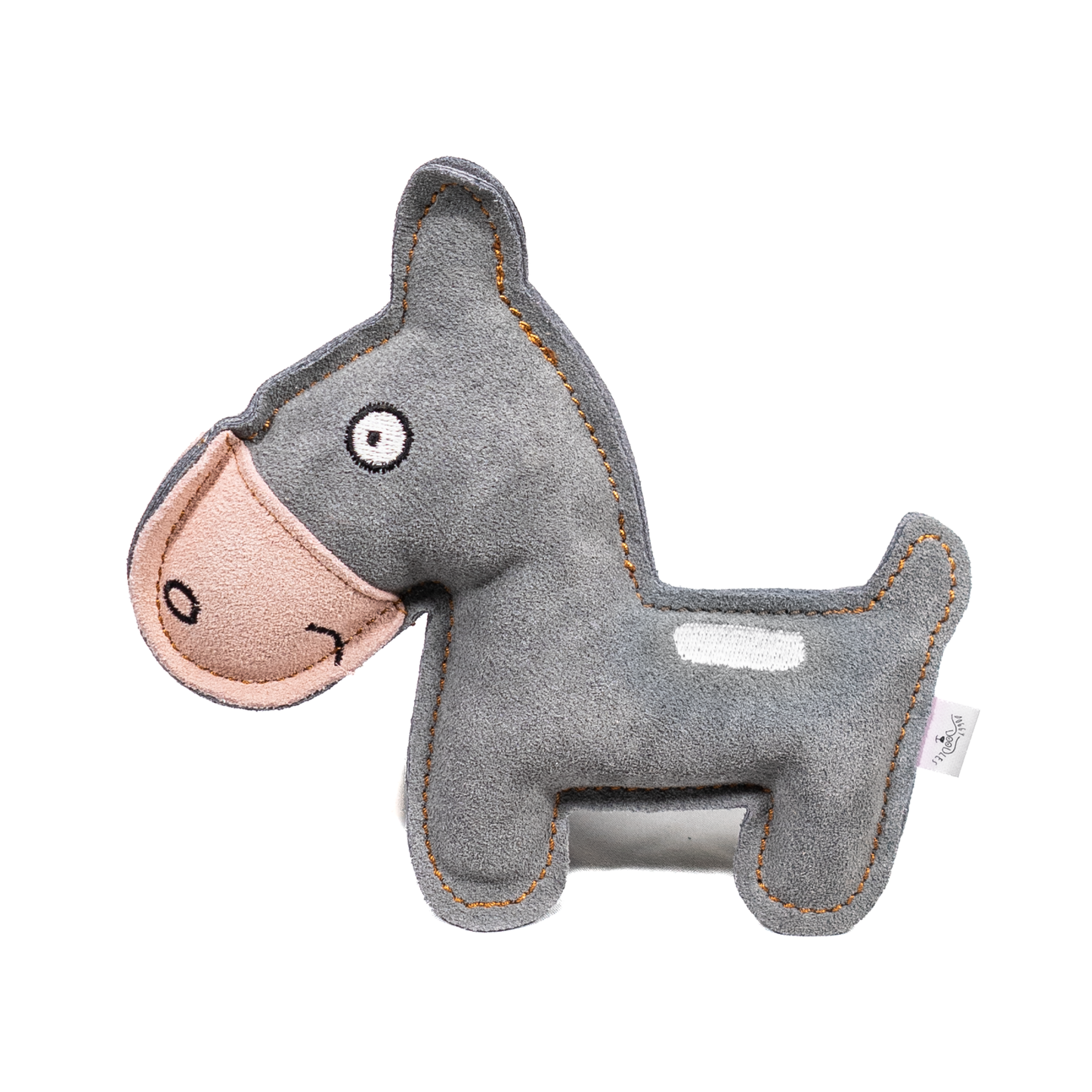 Leather toy "Donkey" with voice