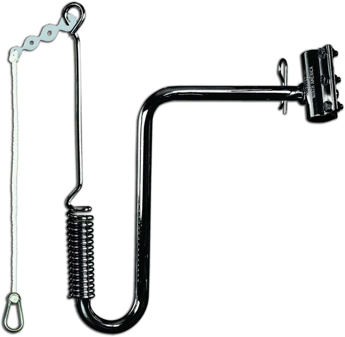 Bicycle holder - height adjustable with safety release