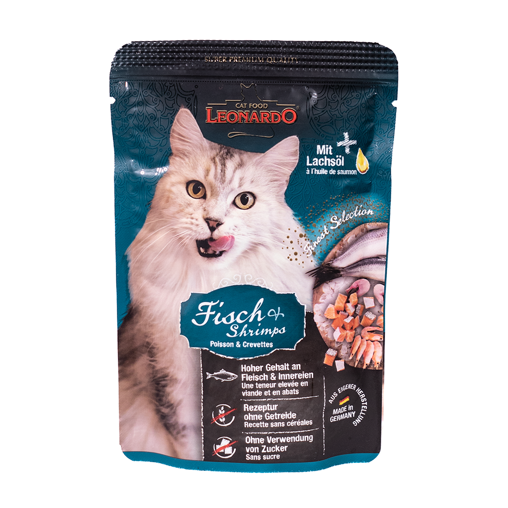 Leonardo Pouch Fish & Shrimps