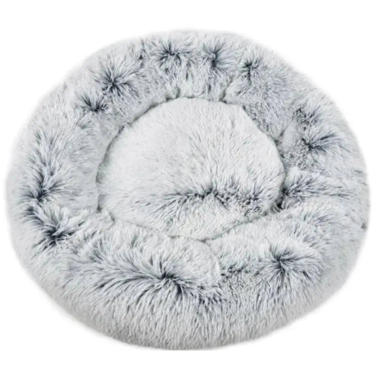 Fluffy-Bett - rund 70 cm weiß – Produktbild
