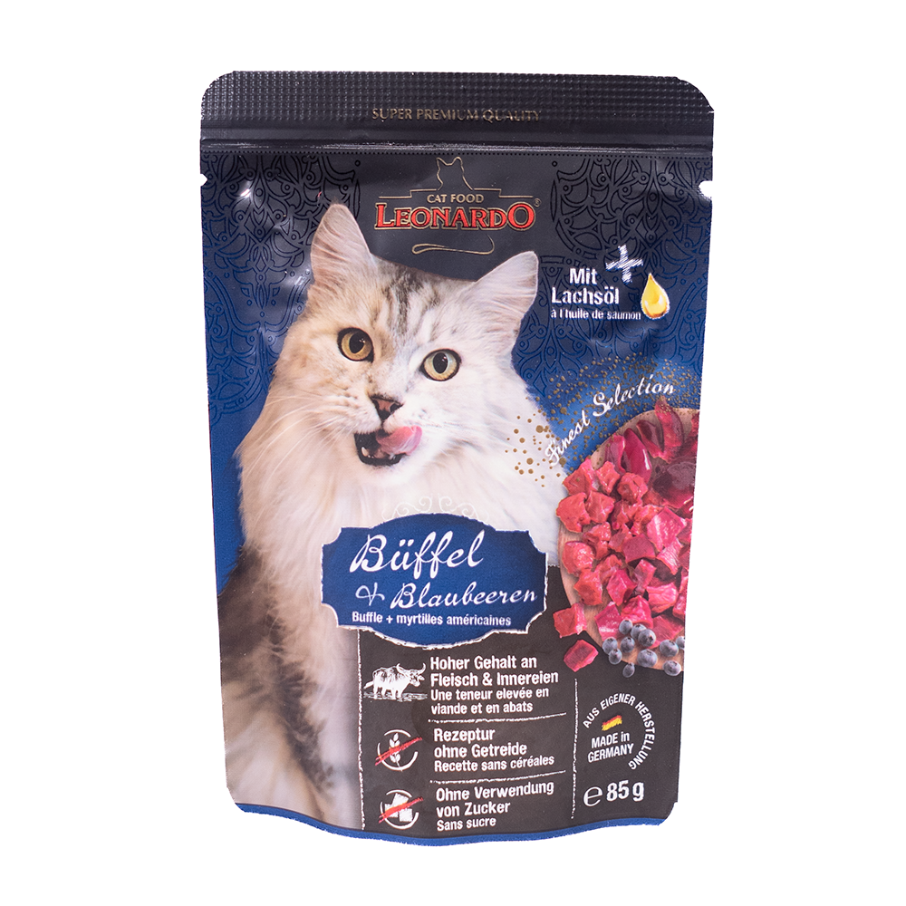Leonardo Pouch Büffel & Blaubeeren