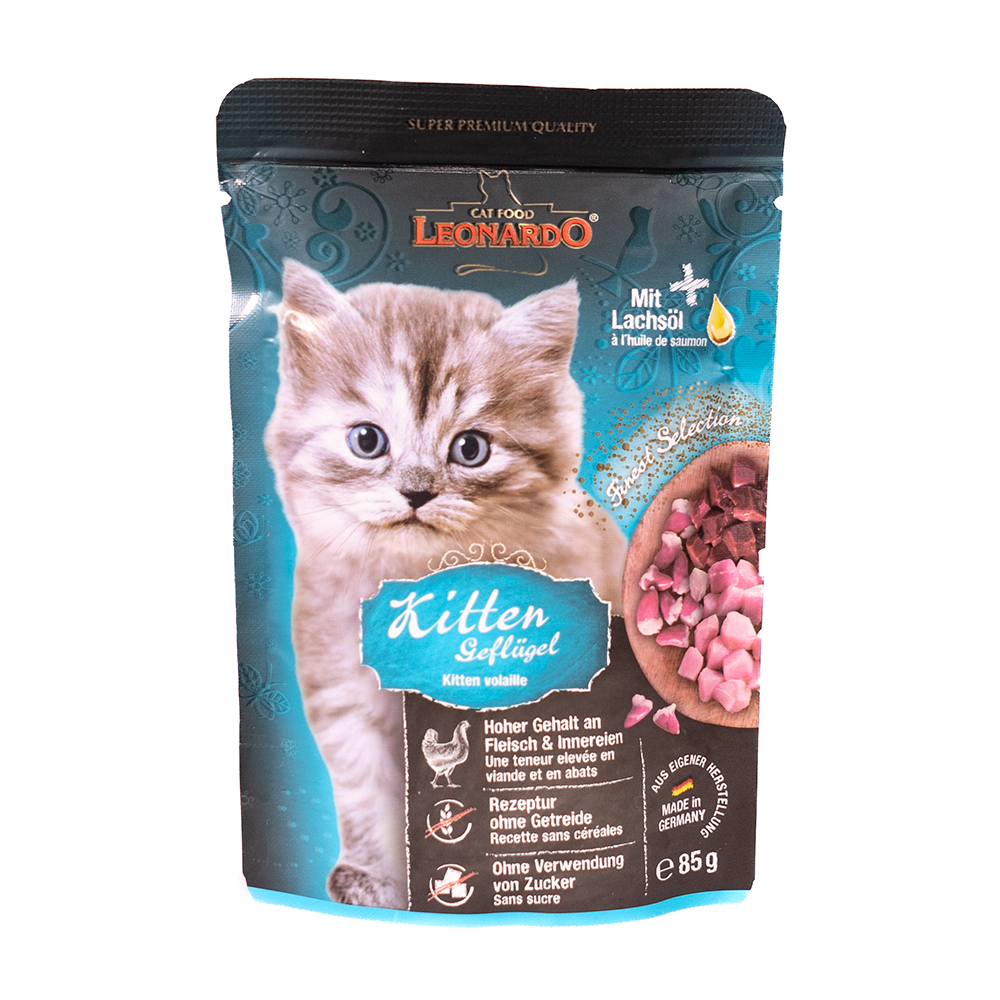 Leonardo Pouch Kitten Poultry 